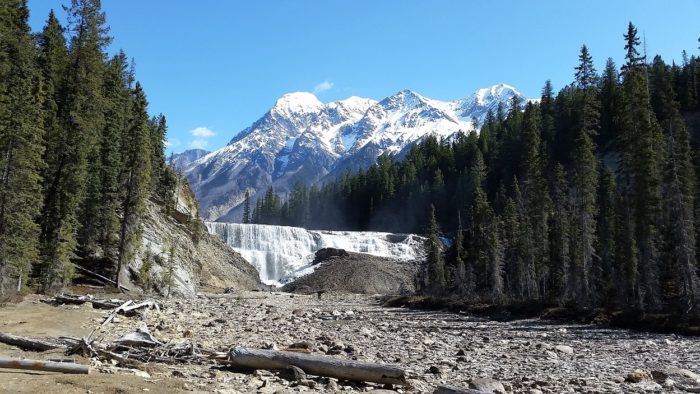 The mountainous Canadian landscape