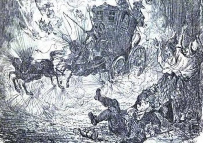 A depiction of Weir's encounters 
