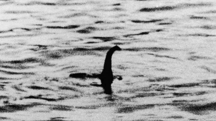 The famous image of the Loch Ness Monster