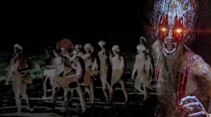 Depiction of the Nightmarchers of Hawaii