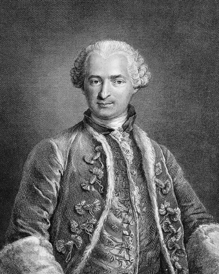 Portrait of the Count of St. Germain 