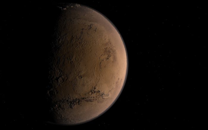 A picture of Mars