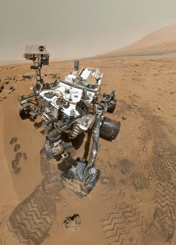 A picture of the Mars Rover