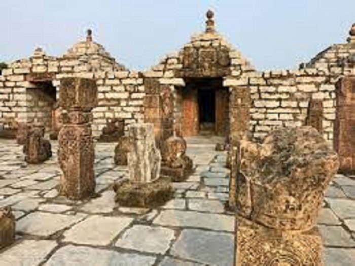 The rediscivered temple at Sirpur