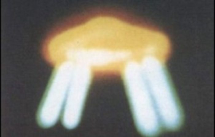 Picture claiming to show a real UFO