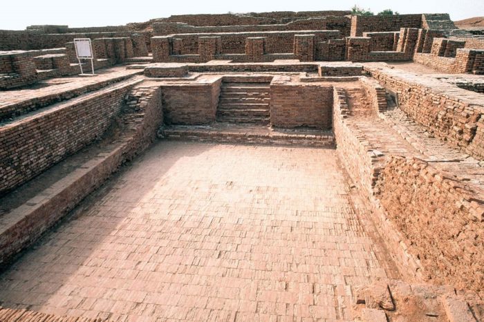 The site of Mohenjo-Daro