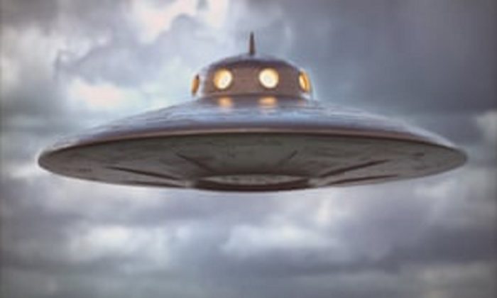 A depiction of a UFO