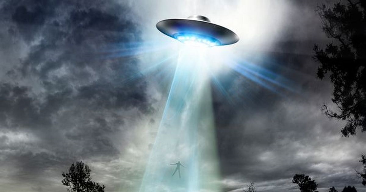 A depiction of a UFO