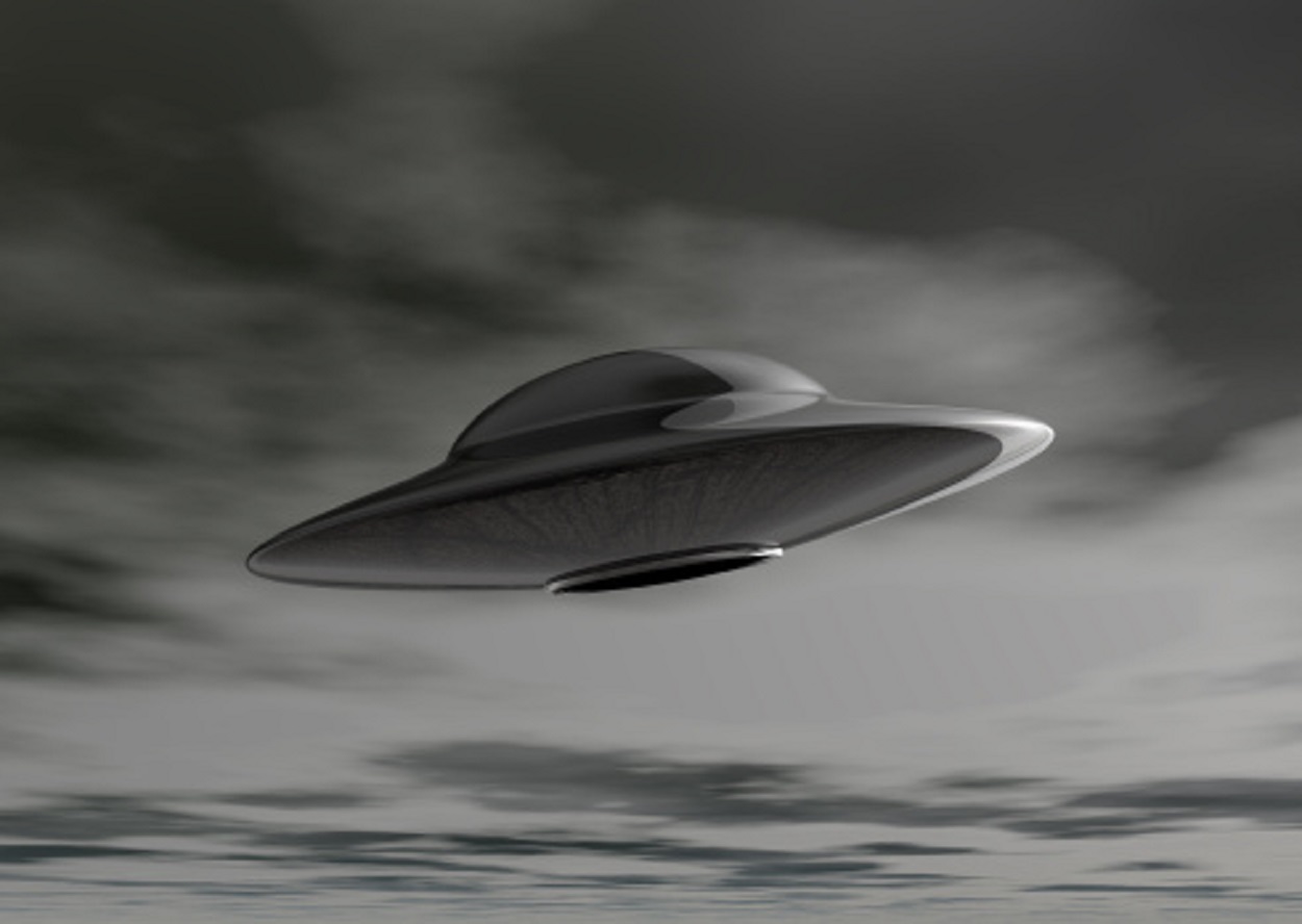 A depiction of a UFO