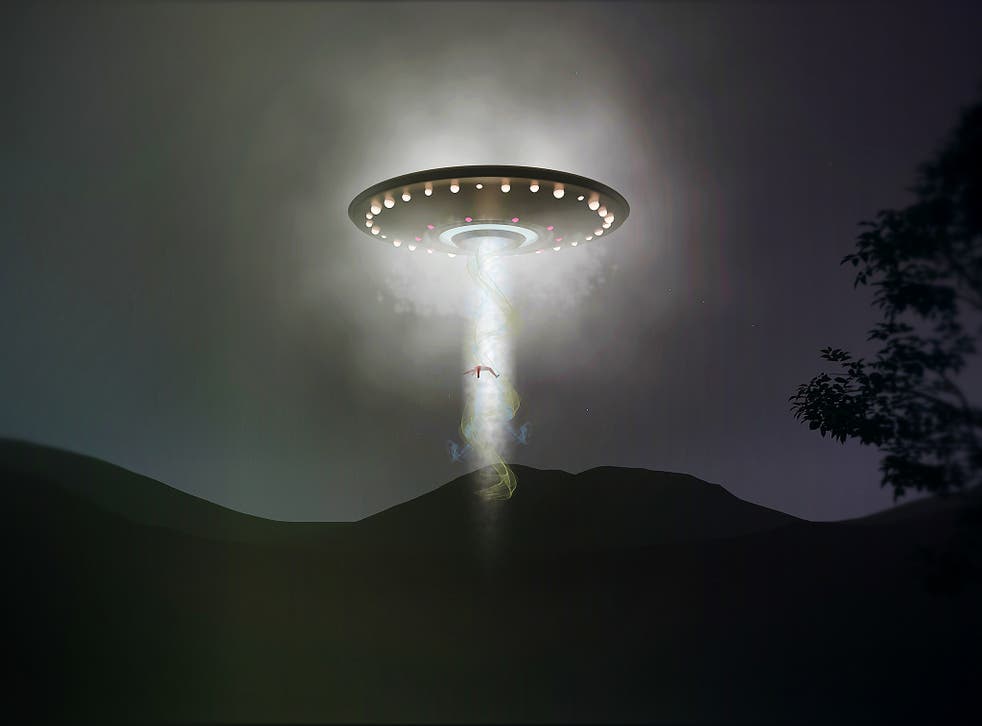 A depiction of a UFO