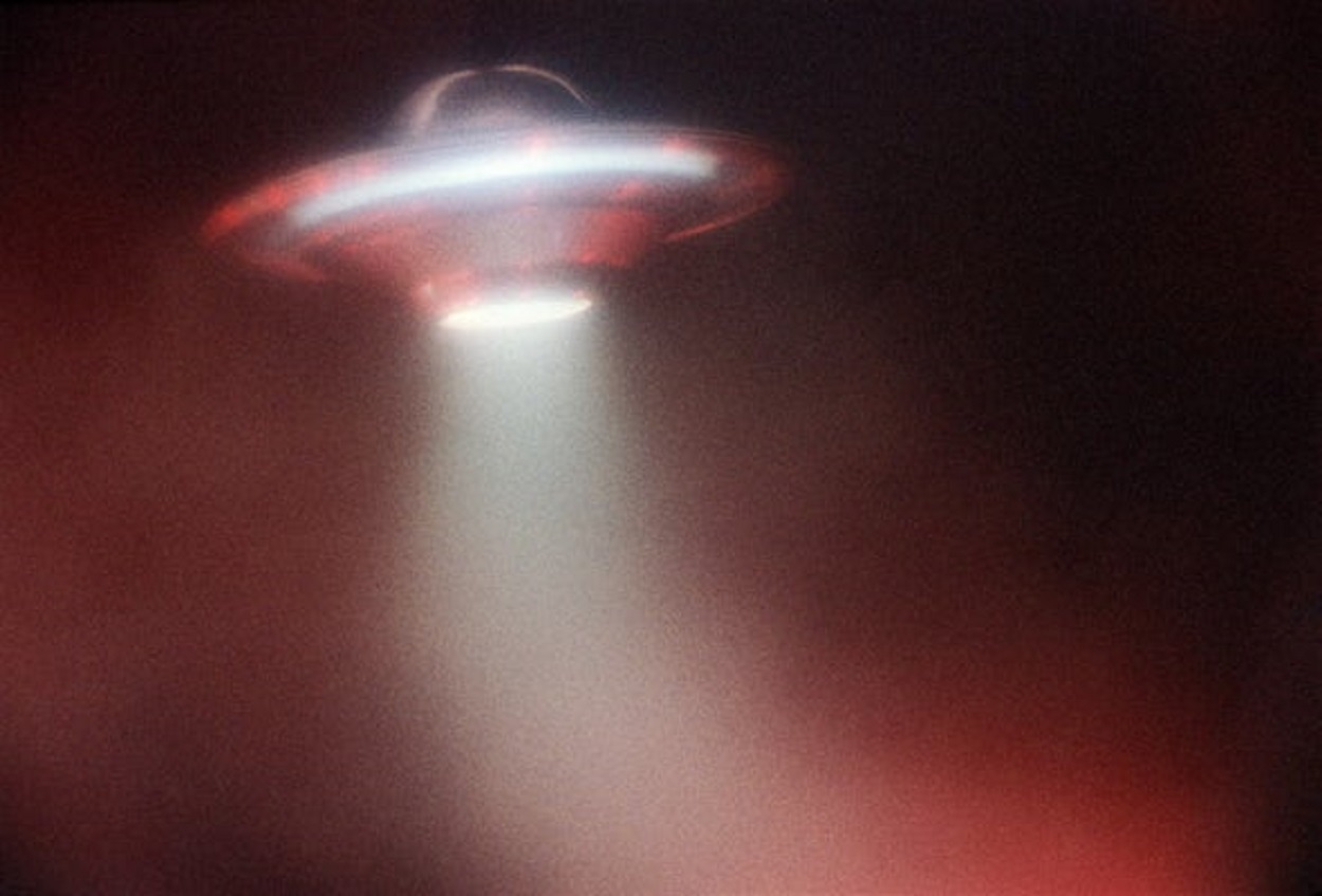 A depiction of a UFO