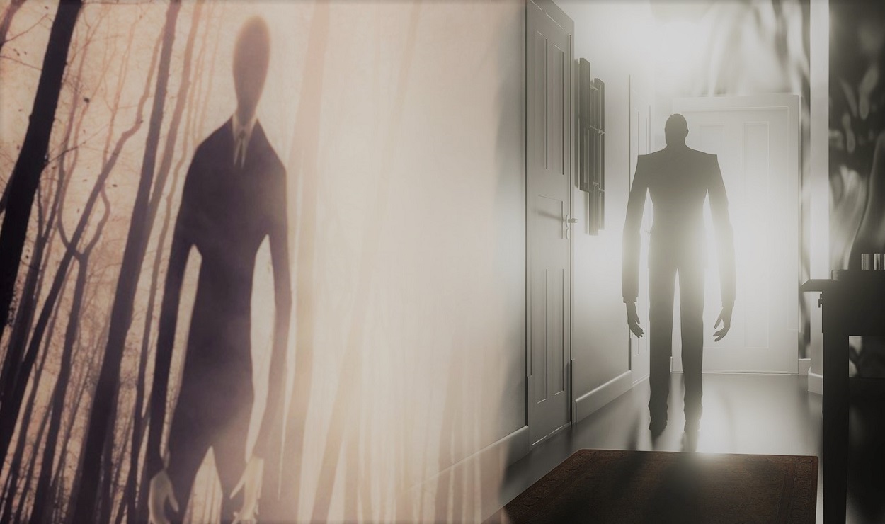 Depiction of Slender Man