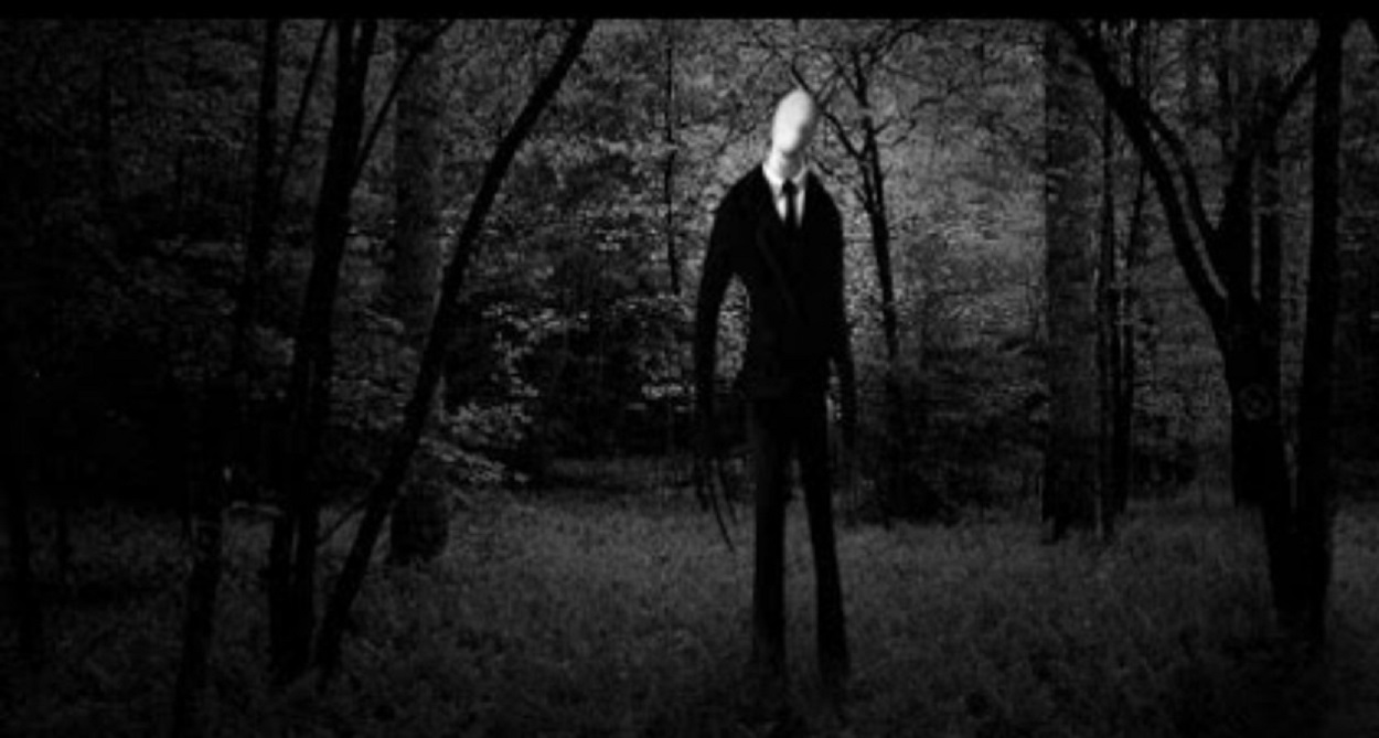 A depiction of the Slender Man