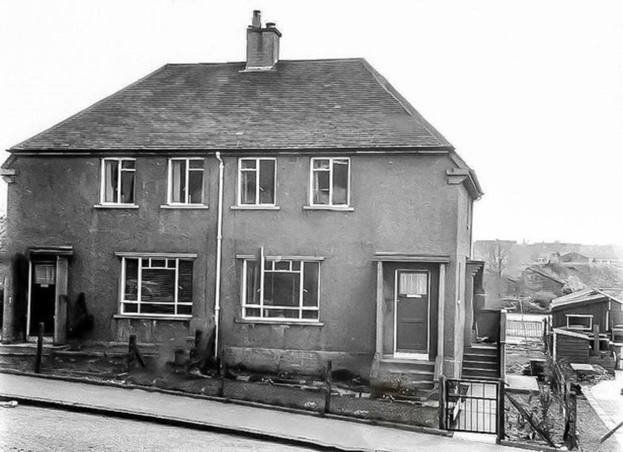 The house where most of the Sauchie poltergeist activity took place