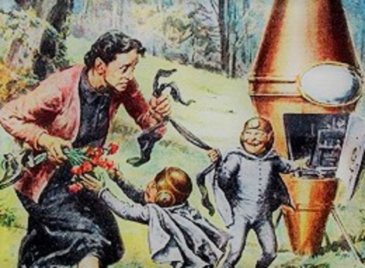 A depiction of the Rosa Lotti incident