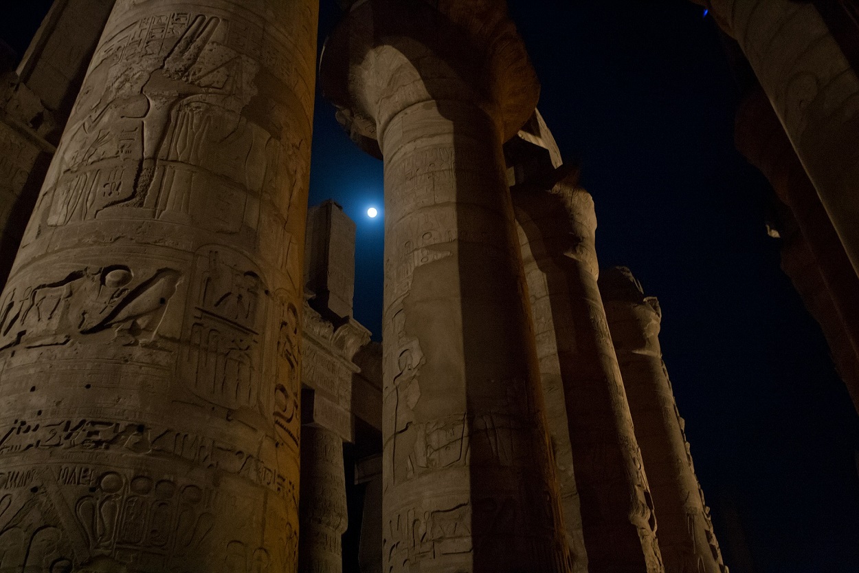 An ancient Egyptian temple