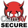 All sections including server side files are weekly scanned with ClamAV.