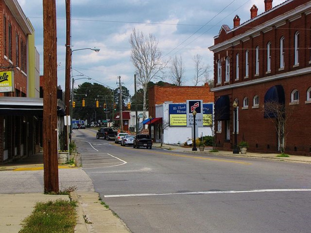 The town of Bladenboro, North Carolina